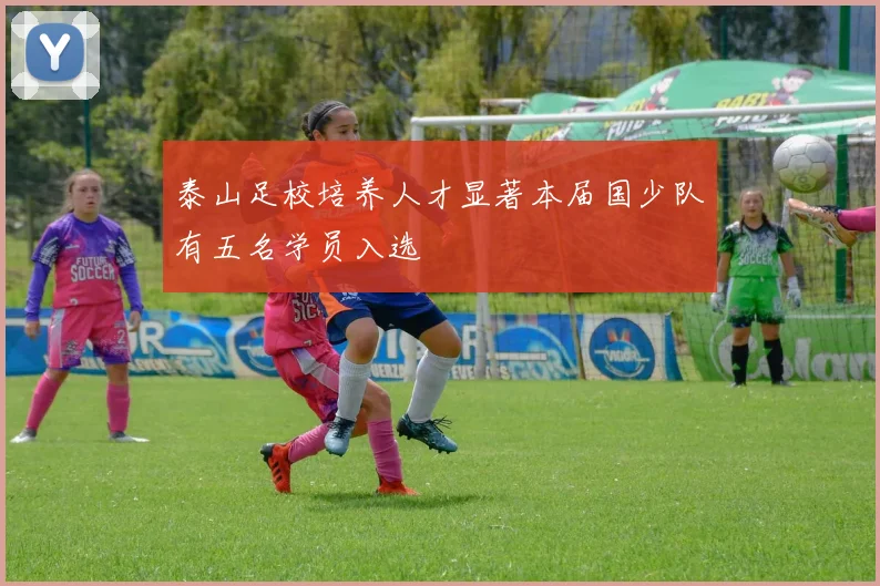 泰山足校培养人才显著本届国少队有五名学员入选