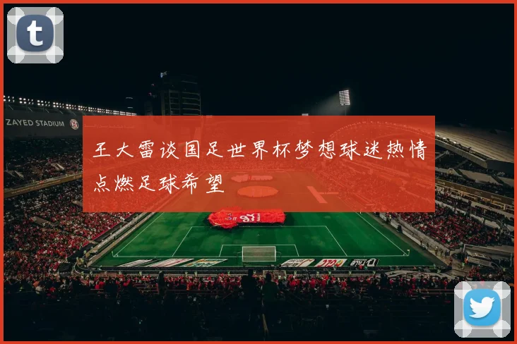 王大雷谈国足世界杯梦想球迷热情点燃足球希望