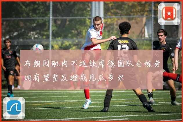 布朗因肌肉不适缺席德国队合练劳姆有望首发迎战厄瓜多尔